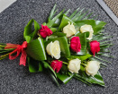 Funeral Flower Sheaf | Funeral Flowers Selection | Mixed Rose Sheaf