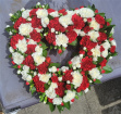 Funeral Flowers Selection | Funeral Hearts | Loose Heart