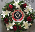 Football Tributes | Funeral Flowers Selection | Funeral Wreaths | Football Lily Wreath