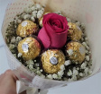 Chocolate Bouquets | Mother's Day | Valentine's Day | Rose & Chocolate Bouquet