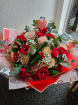 Bouquets | Valentine's Day | 24 Mixed Long Stemmed Roses Bouquet