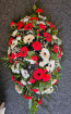 Football Tributes | Funeral Casket Sprays | Funeral Flowers Selection | SUFC Casket Spray