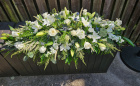 Casket Spray | Oriential Lily and Roses Mixed Casket Spray