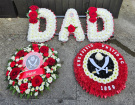 Football Tributes | Funeral Flower Packages | SUFC Football Flower Package