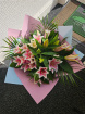 Gift Flowers | Blush Lily Birthday Box