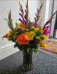Autumn Flowers | Gift Flowers | Harvest Splendor Floral Vase Arrangement