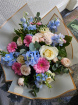 Gift Flowers | Pastel Grace Graduation Bouquet
