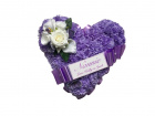 HEARTS | Lilac Silk Heart