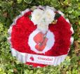 SPORTS WREATH | Any Sport Wreath Artificial Silk Funeral Flower Sports Team  Memorial Tribute Grave