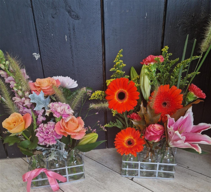 Eco Range Fresh Flowers | Trending flowers this week | Blooming Bottles (Florist Choice )