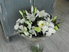 Funeral Flowers | Sympathy Bouquet Aqua