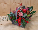 Christmas Flowers | Christmas Basket