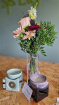 Flowers this Week | Living Plants | Lily Bloom Jar of Joy & Wellness / Flowers & essential Oil Burner