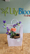 Flowers this Week | Living Plants | Lily Bloom Jar of Joy & Wellness / Flowers & essential Oil Burner
