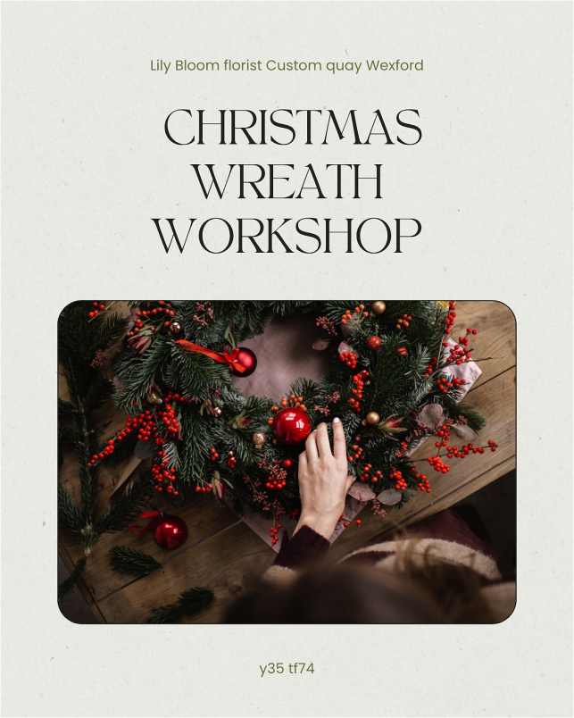 Christmas wreath Classes | Christmas Wreath Workshop Sunday November 30th