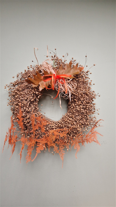 Fresh Flowers, Bouquets, Door Wreaths | Halloween Hops Haunted Wreath