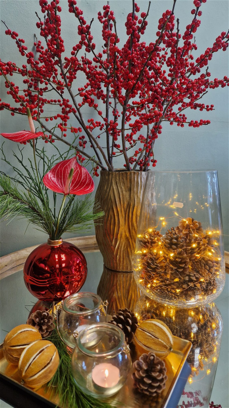 Christmas Decorations & Gifts | Christmas Bell Single Vase
