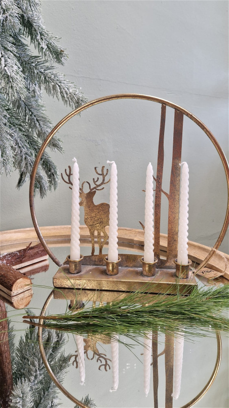 Christmas Decorations & Gifts | Candle Holder Reindeer