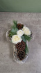Flowers for Christmas Wexford | Textured Weaved Grave Cross