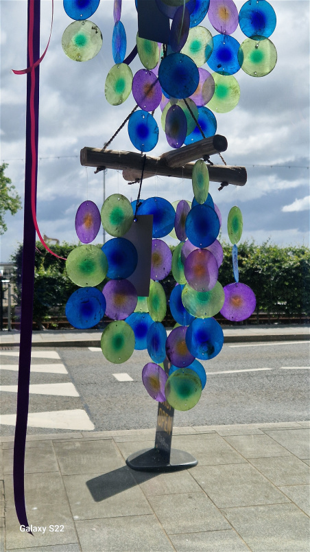 Gifts & Accessories | Blue Green & Lilac Driftwood Chime