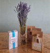Fresh Flowers | Plants / Living life Greener | Lavender Vase With Chocolates & Baths Salts