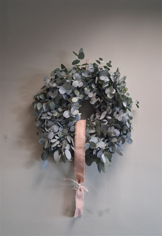 Everyday Blooms | The Limited Keepsake Edition Dried Flowers | Scented Door Wreath Eucalyptus