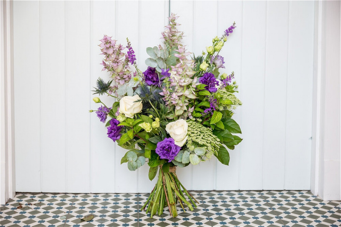Fresh Flowers | Upsell gifts | Blues + Purples