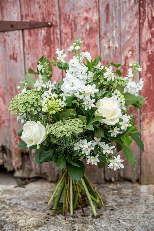 Fresh Flowers | Upsell gifts | Whites + Greens