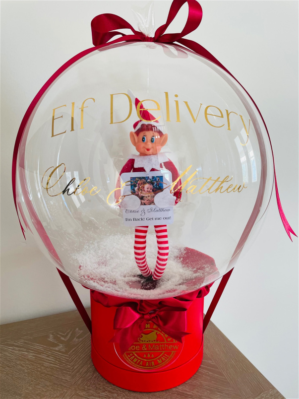 Balloons | Christmas | Elf Polaroid Balloon