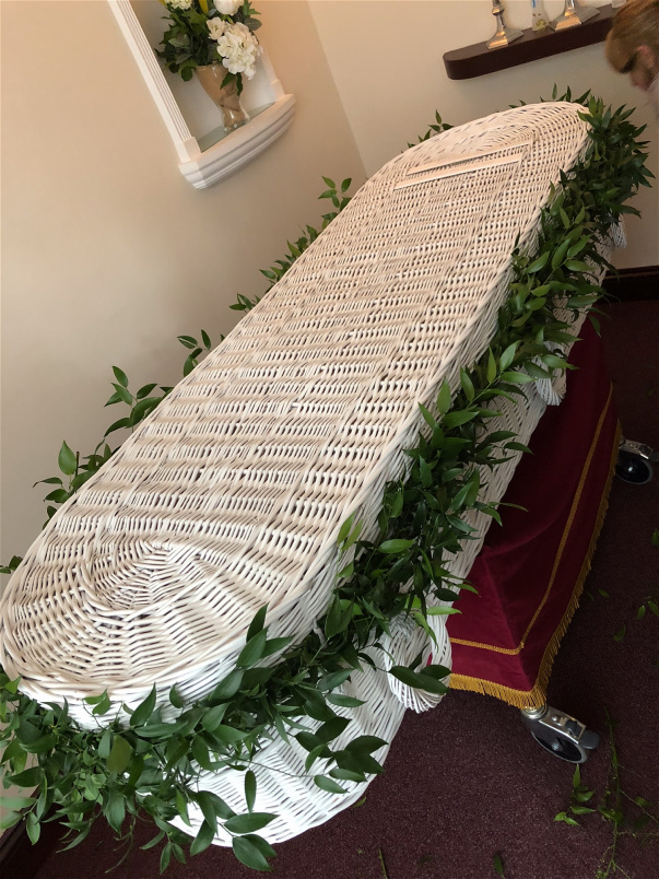 Funeral and Sympathy - 3 days notice required | Foliage Coffin Garland