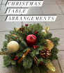 Christmas | Christmas table arrangement