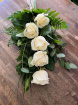 Bouquets | Funeral and Sympathy - 3 days notice required | White Rose sheaf