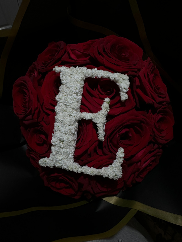 Rose Bouquets | Personalised Letter Rose Bouquet