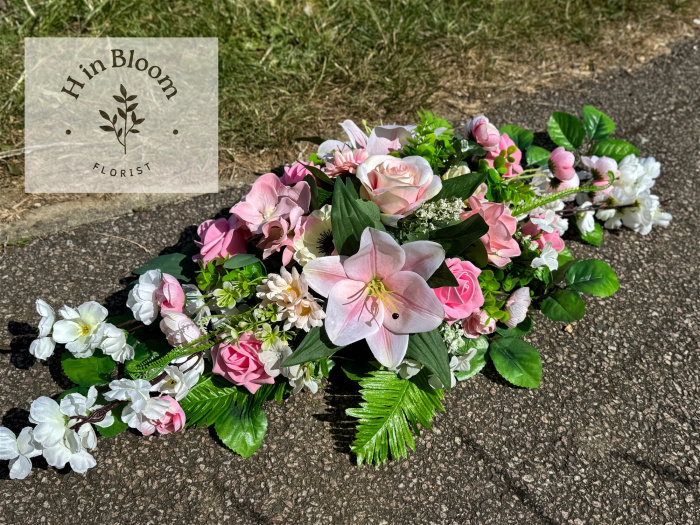 Funeral - TO HIRE | Coffin Spray - Pink