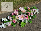 Funeral - TO HIRE | Coffin Spray - Pink