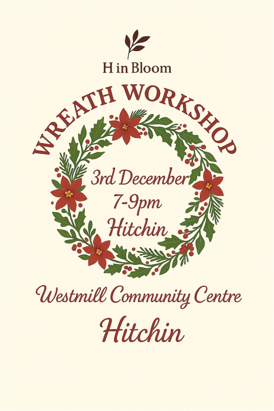 Christmas - Wreath Workshops | Hitchin - 03/12 @7PM