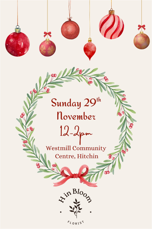 Christmas - Wreath Workshops | Westmill, Hitchin - 29/11 @12pm