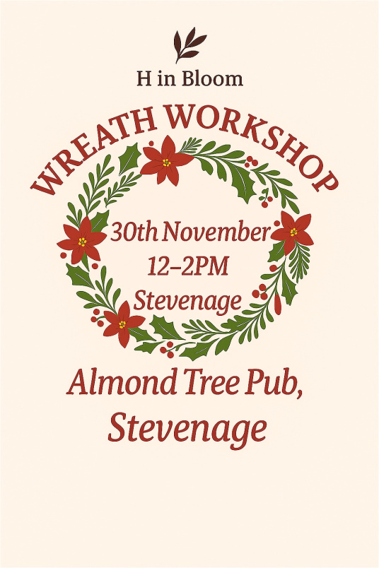 Christmas - Wreath Workshops | Stevenage - 30/11 @12PM