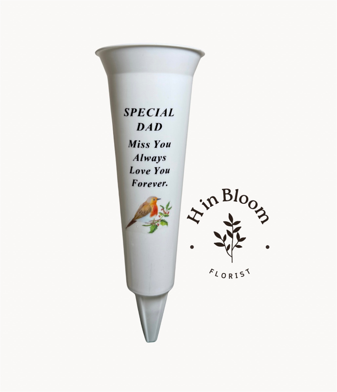 Christmas | Special Dad Graveside Flower Vase Spike