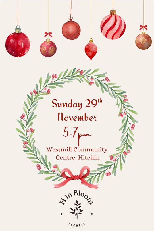 Christmas - Wreath Workshops | Westmill, Hitchin - 29/11 @5pm
