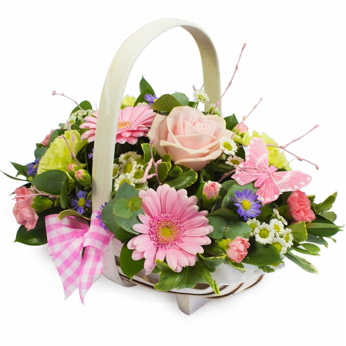 Baskets and Arrangements  | The Flower Garden Trug