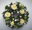 Funeral Wreaths  | In Memory with Roses