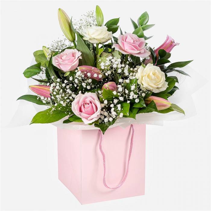 Bouquets | Mother's Day | Mothers Day Pretty Pink and White Bouquet