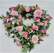 Funeral Wreaths  | Hearts | Garden Heart