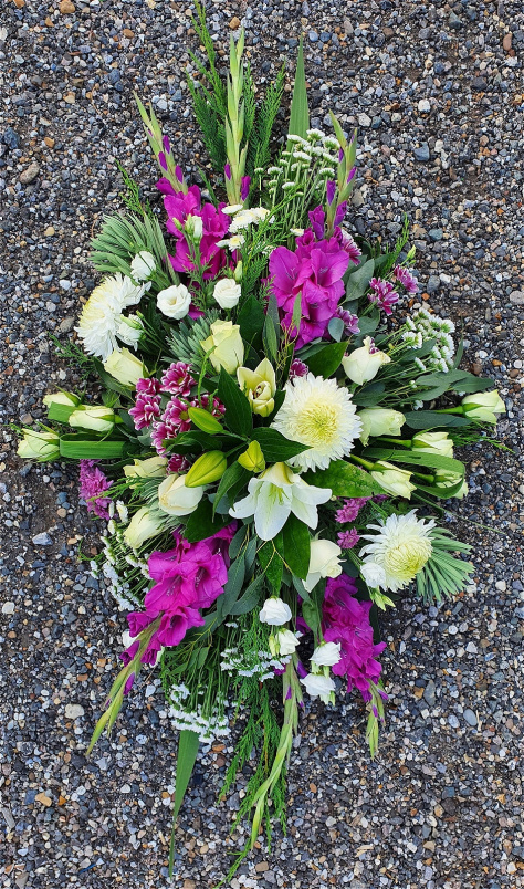 Sprays and Sheafs  | Small Long Stem Sympathy Spray