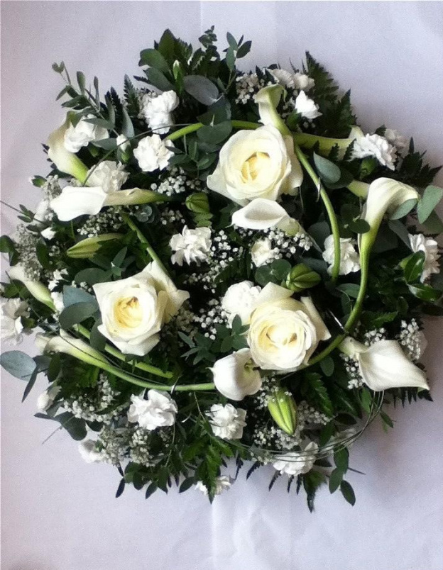 Funeral Posy | Peaceful - Posy Pad