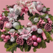Christmas Wreath | Blush & Bauble