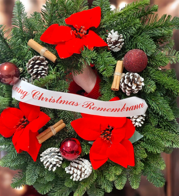 Christmas Wreath | Christmas remembrance wreath