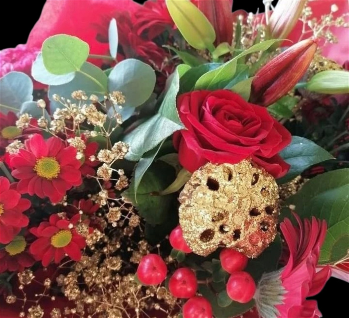 Christmas Flowers | Christmas Elegance bouquet