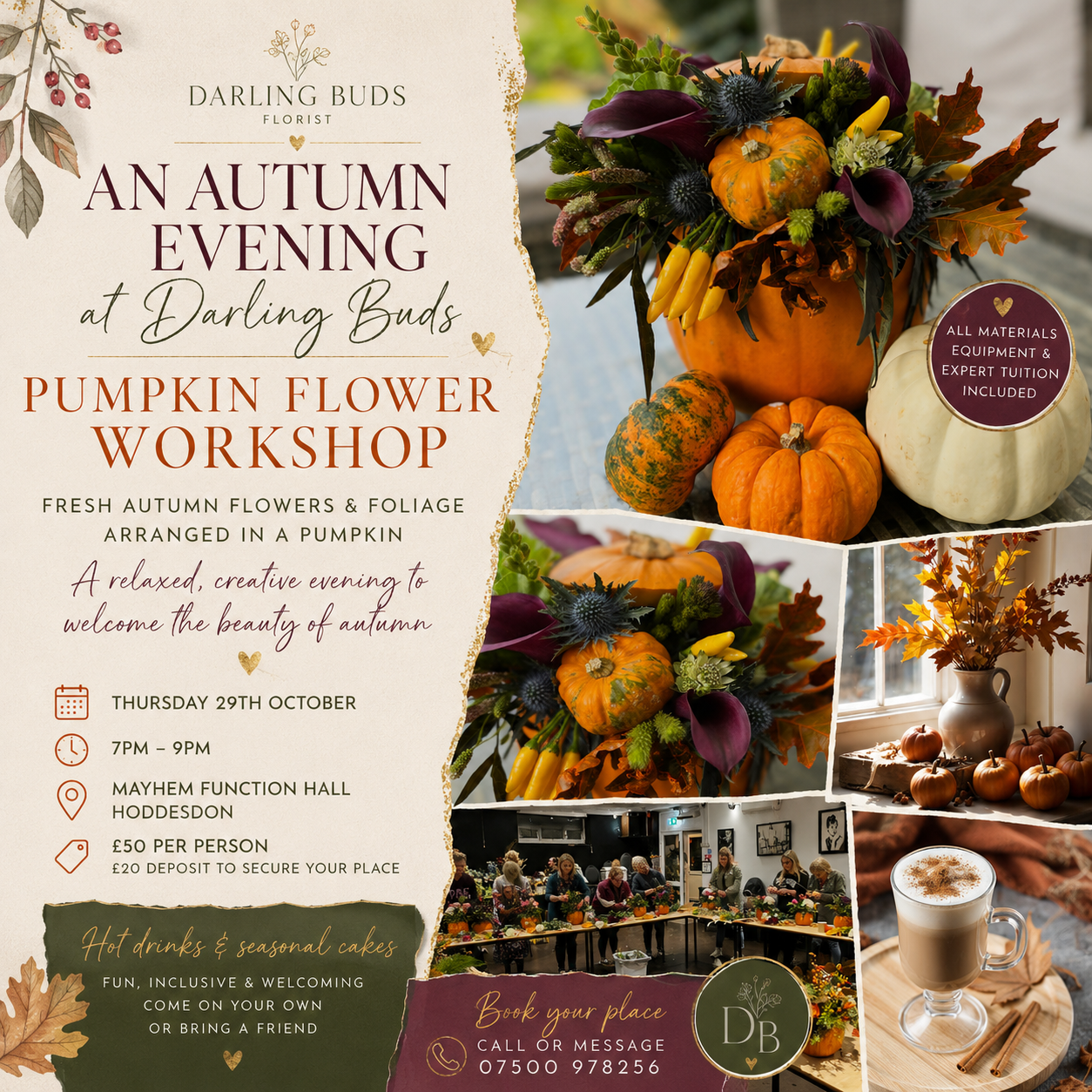 Darling Buds | Hoddesdon | Workshops